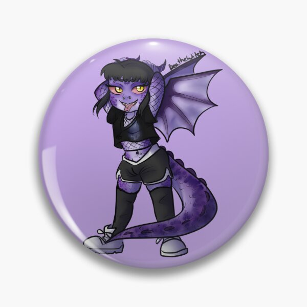 Item preview, pinup monsters - dragon designed and sold by BeatheWitch.