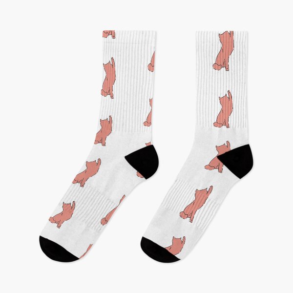 Item preview, High Five Orange or Pink Cat  designed and sold by MariaMediascape.