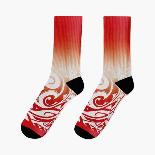Item preview, Pacific motif in red gradient designed and sold by sweetartnc.