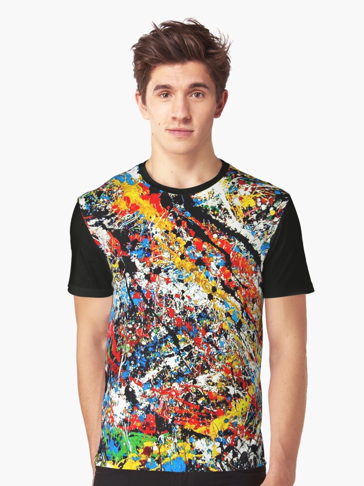 Thumbnail 1 of 5, Graphic T-Shirt, Quantum World Around Me designed and sold by ProsperityPath.