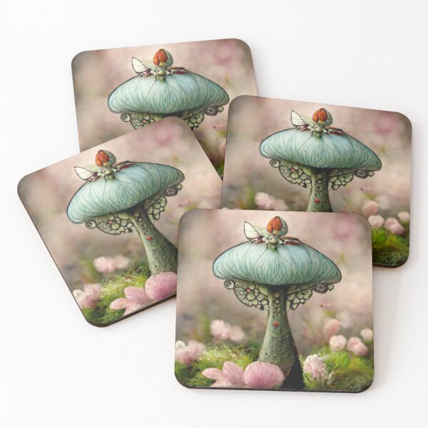 Item preview, Cottagecore Green vintage mushroom designed and sold by CritterStickers.