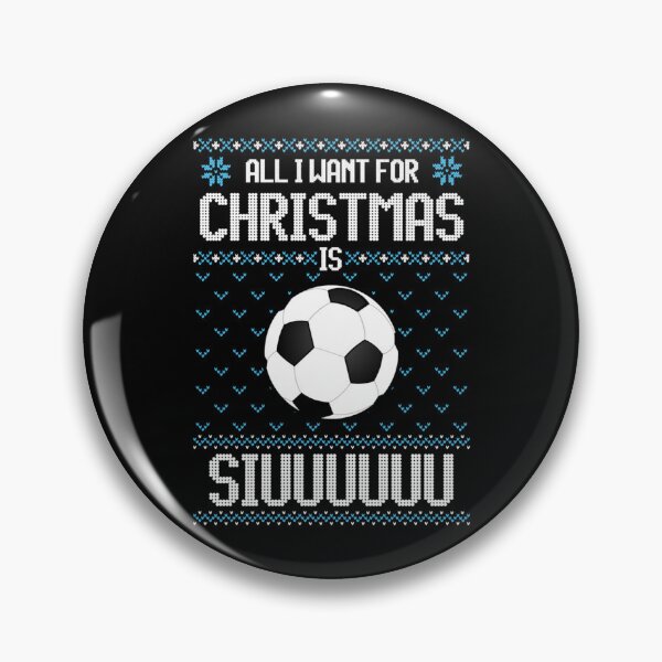 Item preview, All I Want for Christmas is Siuuu - Funny Football Christmas   designed and sold by LeedsDesign2.