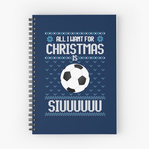 Item preview, All I Want for Christmas is Siuuu - Funny Football Christmas   designed and sold by LeedsDesign2.
