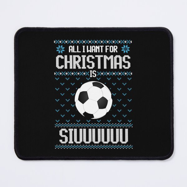 Item preview, All I Want for Christmas is Siuuu - Funny Football Christmas   designed and sold by LeedsDesign2.