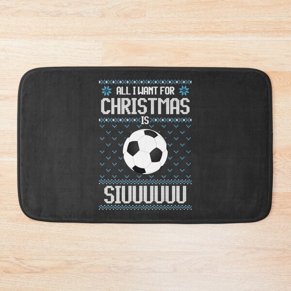 Item preview, All I Want for Christmas is Siuuu - Funny Football Christmas   designed and sold by LeedsDesign2.