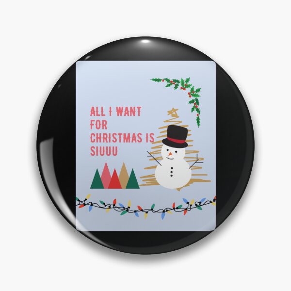 Item preview, All i  want for christmas is siuuu   designed and sold by LeedsDesign2.