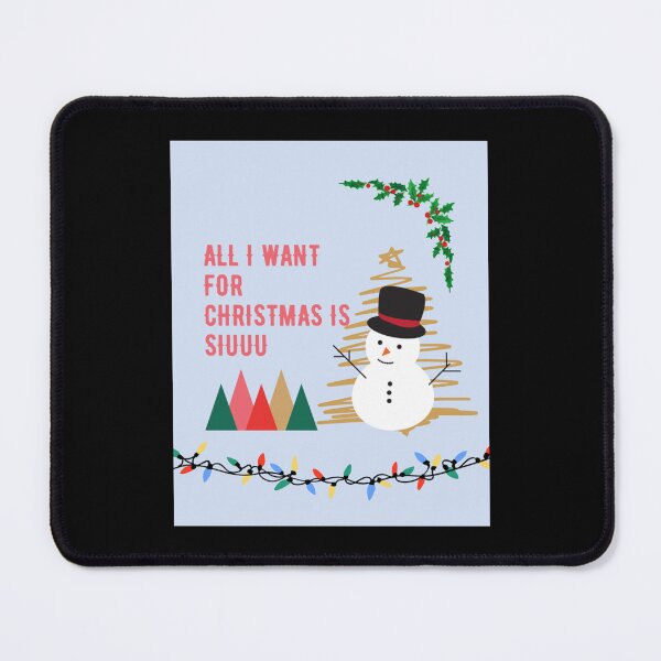 Item preview, All i  want for christmas is siuuu   designed and sold by LeedsDesign2.