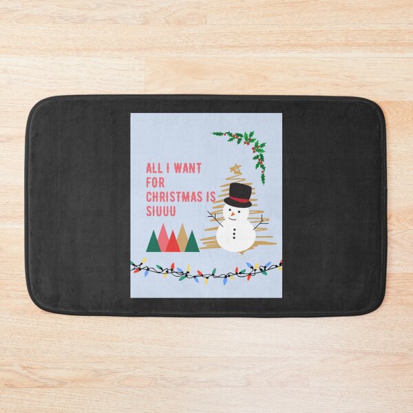 Item preview, All i  want for christmas is siuuu   designed and sold by LeedsDesign2.