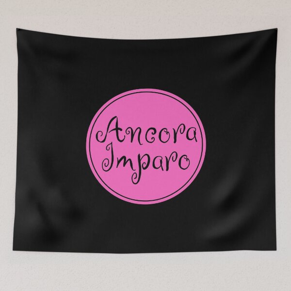 Item preview, Ancora Imparo - I Am Still Learning - Italian Phrases - Michelangelo designed and sold by JourneyCreative.