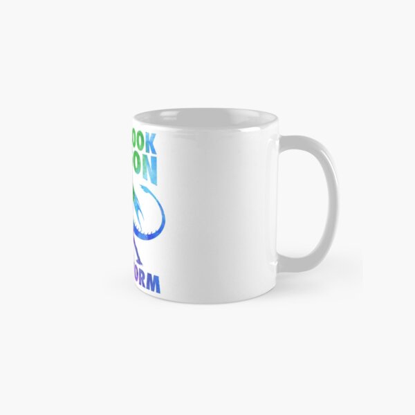I'm a Book Dragon in Rainbow Acrylic Color Splatter Classic Mug