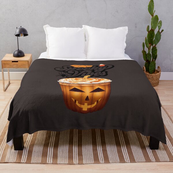 Item preview, pumpkin spooky vibes coffee pumpkin pie spice Autumn designed and sold by hassendz.