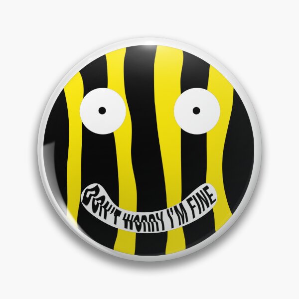 Item preview, Don't Worry I'm Fine - Yellow Version designed and sold by Hayden Celentano.