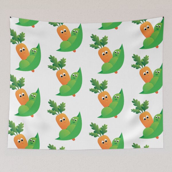 Item preview, Peas & Carrots designed and sold by Samm Poirier.