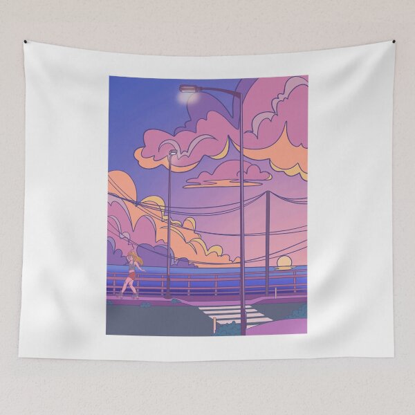 Item preview, Rollerskating-&-Sunsets-Classic designed and sold by TyroneOMiller1.