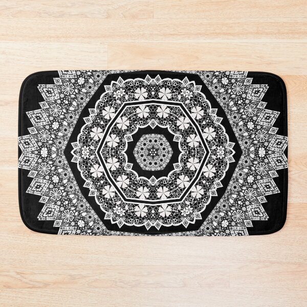 Item preview, White lace black designed and sold by fuzzyfox.