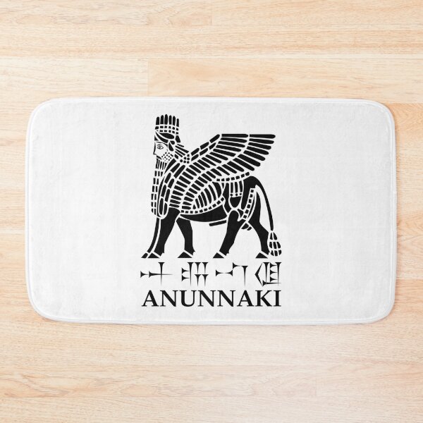Item preview, Anunnaki, Lamassu, Cuneiform Text, (BlackWhite)   designed and sold by nerdysquatchh.