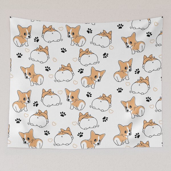 Item preview, corgi starbucks designed and sold by snowgirlshop.