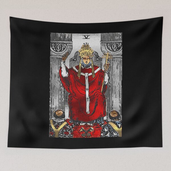 Item preview, Tarot Gold Edition - Major Arcana - The Hierophant designed and sold by Serge Averbukh Art Studio.