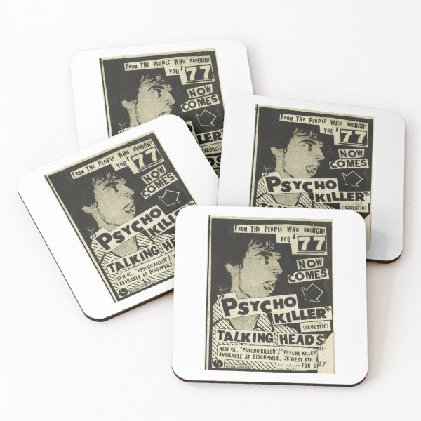 Item preview, Psycho-Killer---Talking-Heads-post-punk-concert-poster-1977 designed and sold by AbbigailIrene1.