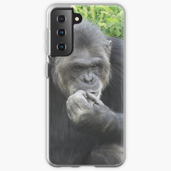 The old chimpanzee Samsung Galaxy Soft Case