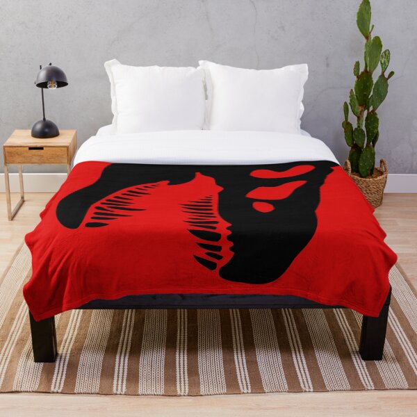 T-Rex Skull Throw Blanket