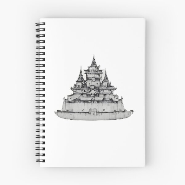Item preview, A moving castle 03 designed and sold by sci-fAI.