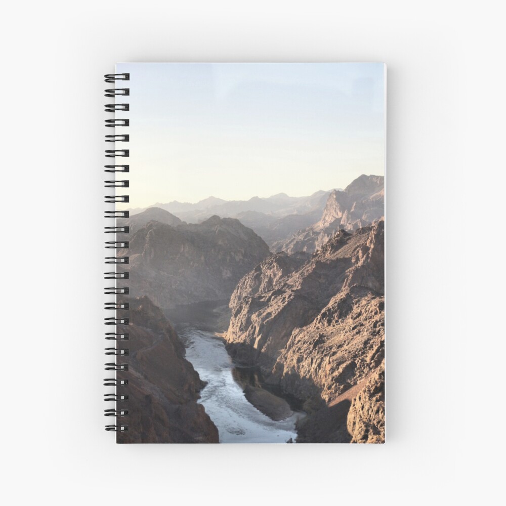 Creek Riding Spiral Notebook
