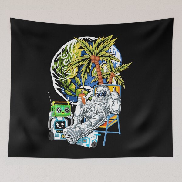 Item preview, astronaut in vacation designed and sold by Totu_Tayo.