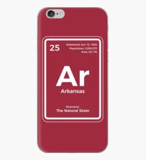 Arkansas Periodic Table of the Elements Design iPhone Case
