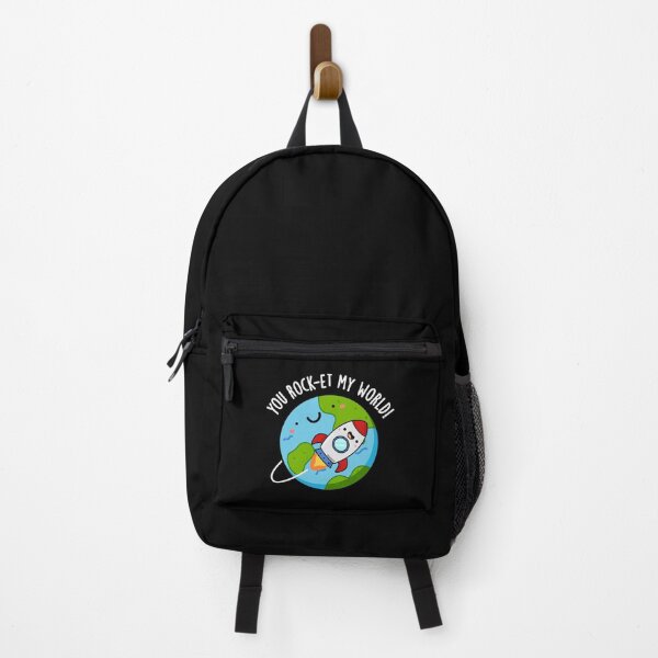 Item preview, You Rock-et My World Funny Rocket Puns (Dark BG) designed and sold by punnybone.