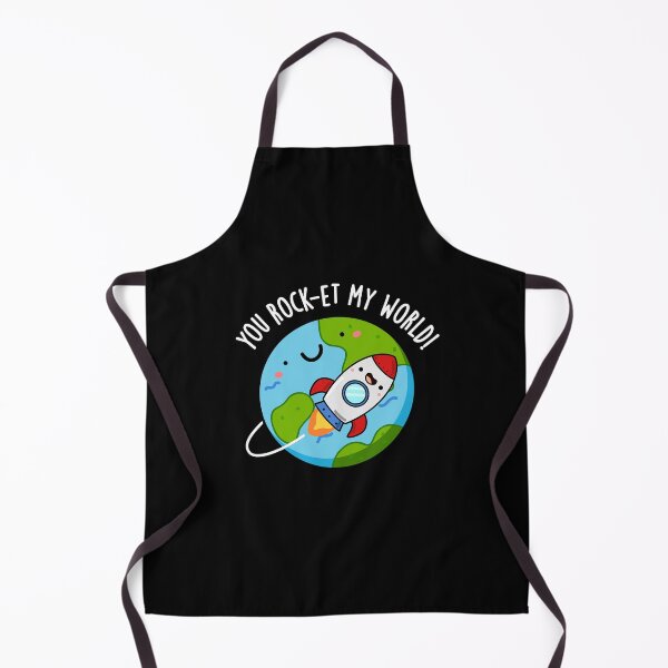 Item preview, You Rock-et My World Funny Rocket Puns (Dark BG) designed and sold by punnybone.