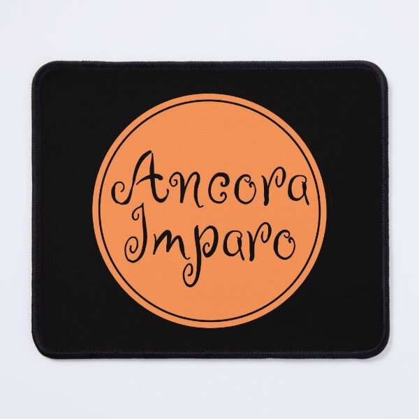 Item preview, Ancora Imparo - I Am Still Learning - Italian Sayings - Michelangelo Quotes designed and sold by JourneyCreative.