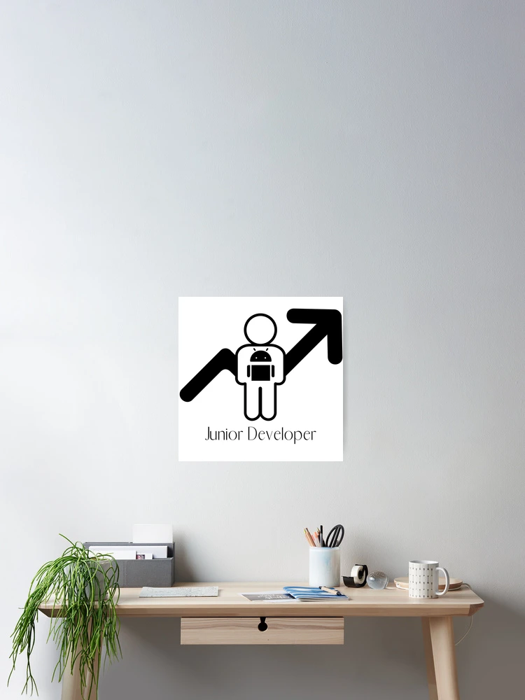 Thumbnail 2 of 3, Poster, junior developer designed and sold by ArtistLibrary.