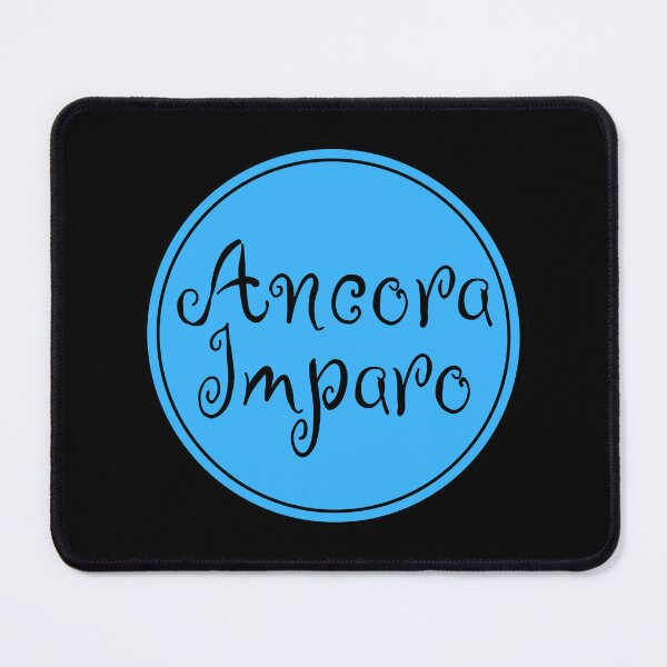 Item preview, Ancora Imparo - I Am Still Learning - Italian Sayings - Michelangelo Quotes designed and sold by JourneyCreative.