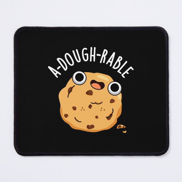 Item preview, A-dough-rable Funny Cookie Puns (Dark BG) designed and sold by punnybone.