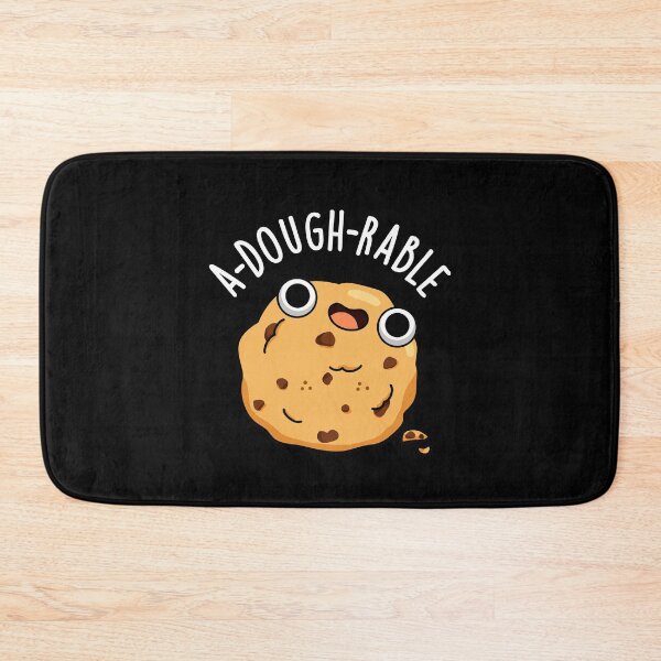 Item preview, A-dough-rable Funny Cookie Puns (Dark BG) designed and sold by punnybone.