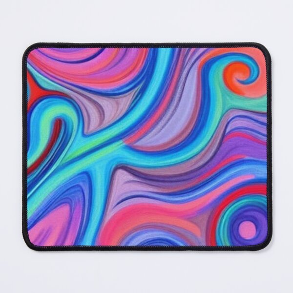 Item preview, Rainbow Swirls 7 designed and sold by Ashley Gagnon.