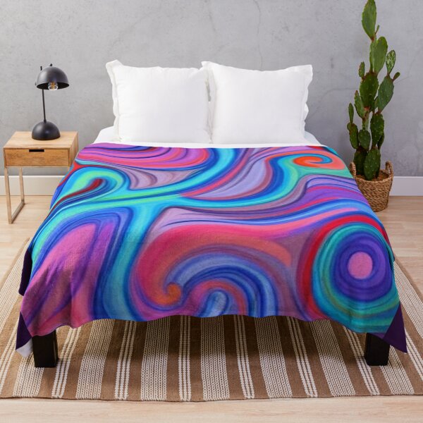 Item preview, Rainbow Swirls 7 designed and sold by Ashley Gagnon.