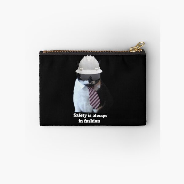 Item preview, Safety is always in fashion, Vincent the safety cat designed and sold by SpiethEileen.