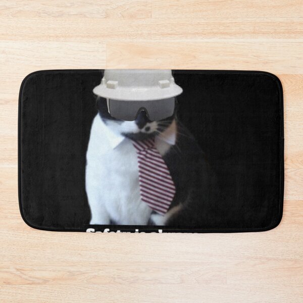 Item preview, Safety is always in fashion, Vincent the safety cat designed and sold by SpiethEileen.