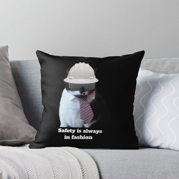Item preview, Safety is always in fashion, Vincent the safety cat designed and sold by SpiethEileen.