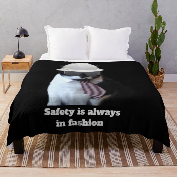 Item preview, Safety is always in fashion, Vincent the safety cat designed and sold by SpiethEileen.