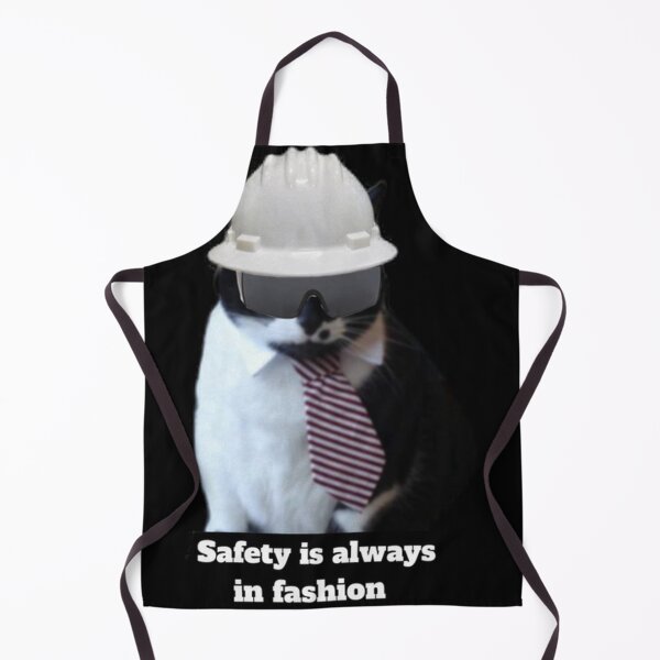 Item preview, Safety is always in fashion, Vincent the safety cat designed and sold by SpiethEileen.