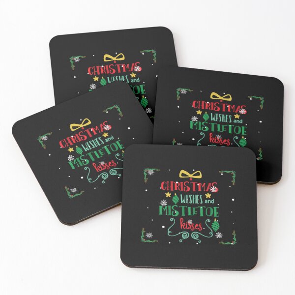 Item preview, Christmas Wishes And Mistletoe Kisses. designed and sold by Marvett-World.