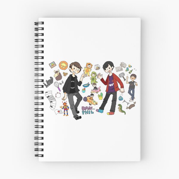 Item preview, dan + phil: tabinof submission designed and sold by otter guppy.