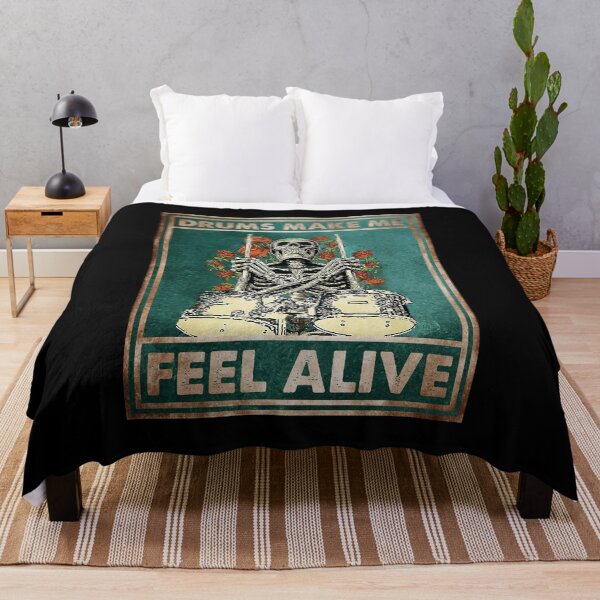 Item preview, Drums Make Me Feel Alive designed and sold by borumarmlind.