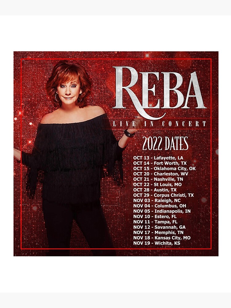 reba tour dates 2022