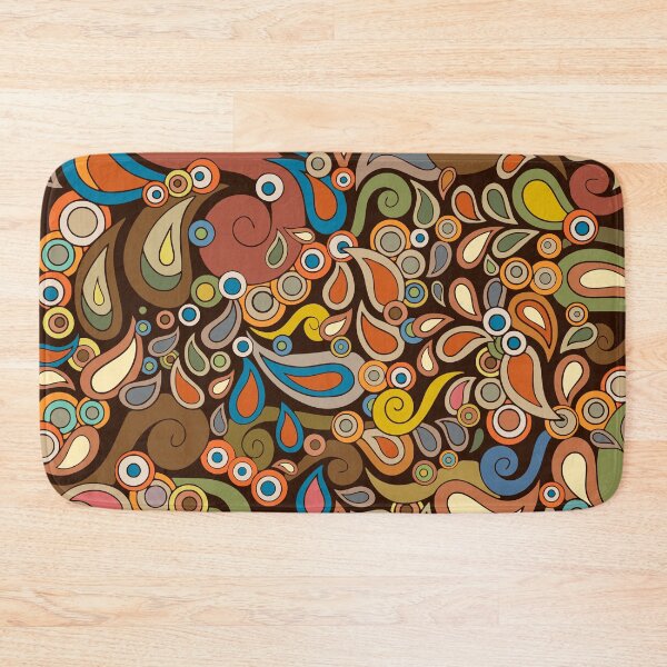 Item preview, Hand drawn Retro Vintage Funky Design designed and sold by Alondra.