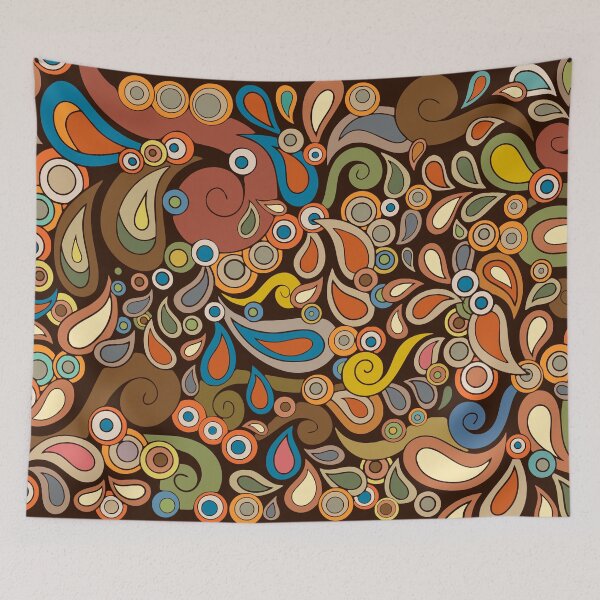 Item preview, Hand drawn Retro Vintage Funky Design designed and sold by Alondra.