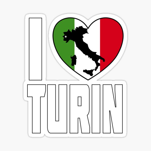 Item preview, I Love Turin - I Heart Turin Italy designed and sold by molamode.